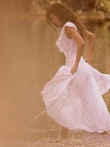 Xirena X LEA MEYLAN Lola dress in blanc