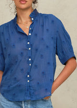 M.A.B.E. FRANI TOP IN COBALT
