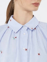WEEKEND MAX MARA POPLIN EMBROIDERED SHIRT