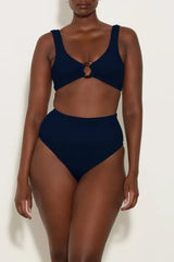 HUNZA G NADINE BIKINI IN NAVY