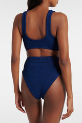 HUNZA G NADINE BIKINI IN NAVY