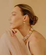 LIZZIE FORTUNATO GIRL WITH PEARL EARRINGS IN FROST