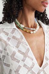 LIZZIE FORTUNATO CABANA NECKLACE IN TIDE POOL