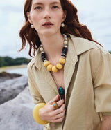 LIZZIE FORTUNATO MANAMI PENDANT NECKLACE