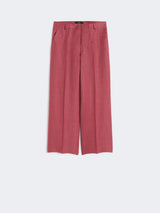 WEEKEND MAX MARA COTTON & LINEN PANTS