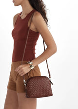 DRAGON DIFFUSION CHUNKY POCHETTE IN TAN