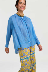 LISA CORTI GINGER SHIRT IN PERVINCH SUGAR