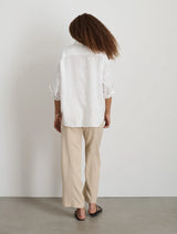 ALEX MILL JO SHIRT IN WHITE LINEN