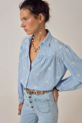 MAISON HOTEL JAMES SHIRT IN SKY BLUES SUNNY