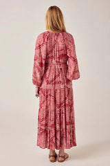 MAISON HOTEL TINA DRESS IN VOLCANO