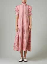 THIERRY COLSON VENETIA DRESS IN CAPRI STRIPES