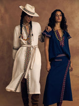 XIRENA GABRIELLA DRESS IN OYSTERETTE