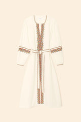 XIRENA GABRIELLA DRESS IN OYSTERETTE