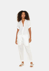 XIRENA DRAPER PANT IN WHITE