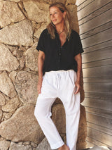 XIRENA DRAPER PANT IN WHITE