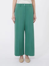 WEEKEND MAX MARA CROPPED SATIN TROUSERS