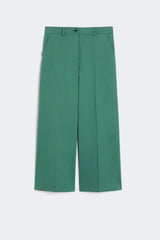 WEEKEND MAX MARA CROPPED SATIN TROUSERS