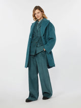 WEEKEND MAX MARA WOOL ALPACA & MOHAIR COAT IN OIL