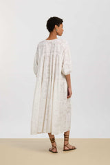 LISA CORTI SCIROCCO KAFTAN IN NOASHIMA WHITE
