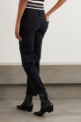 MOTHER THE RAMBLER MID-RISE STRAIGHT LEG JEANS