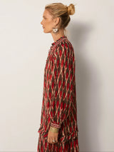 MAISON HOTEL LOULOU DRESS IN VOLCANO