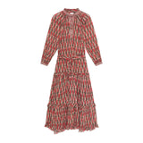 MAISON HOTEL LOULOU DRESS IN VOLCANO