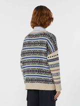 WEEKEND MAX MARA WOOL-TWEED SWEATER