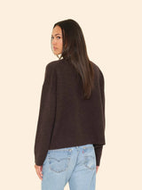XIRENA LELA CASHMERE SWEATER IN UMBER