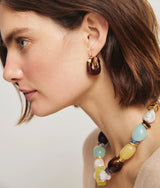 LIZZIE FORTUNATO MISTFLOWER NECKLACE IN LIMONCELLO