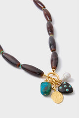 LIZZIE FORTUNATO MARILLA NECKLACE IN CLOVE