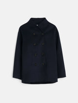 ALEX MILL SOPHIA COAT IN NAVY