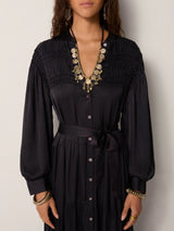MAISON HOTEL NISHA DRESS IN OBSIDIAN BLUE