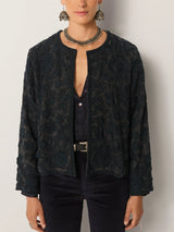 MAISON HOTEL BALANI JACKET IN DARK BLUE