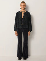 MAISON HOTEL BALANI JACKET IN DARK BLUE