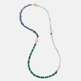LIZZIE FORTUNATO CABANA NECKLACE IN PEACOCK