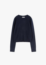 LISA YANG MABLE CASHMERE SWEATER IN NAVY