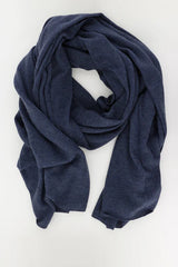 LISA YANG PARIS CASHMERE SCARF IN NIGHT FALL