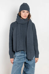 LISA YANG PARIS CASHMERE SCARF IN NIGHT FALL