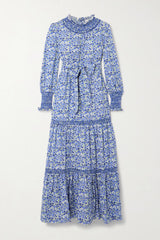 LORETTA CAPONI LORETTA REED DRESS IN VERBENA