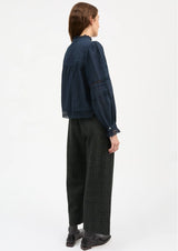 SKALL STUDIO VELINA SHIRT IN NAVY
