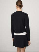 LISA YANG MABLE CASHMERE SWEATER IN DARK OAK