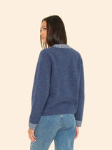 XIRENA VALENTIN SWEATER IN BLUE
