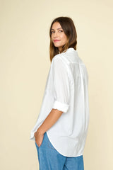 XIRENA BEAU SHIRT IN WHITE