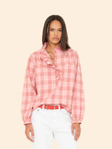 XIRENA CASPIAN TOP IN CLAY ROSE