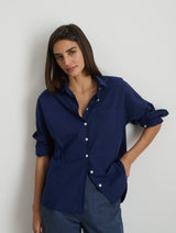 ALEX MILL JO SHIRT IN POPLIN