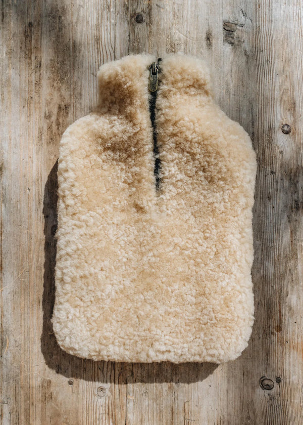 HOT WATER BOTTLE WITH SHEEPSKIN COVER Sold Out