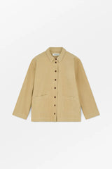 SKALL STUDIO JIN OVERSHIRT IN NOISETTE