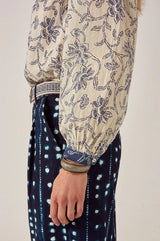 MAISON HOTEL CLEO BLOUSE IN WHITE FUJI