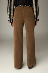 MAISON HOTEL ROMEO PANT IN MID-BROWN