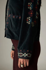 MAISON HOTEL BRETON JACKET IN VELVET